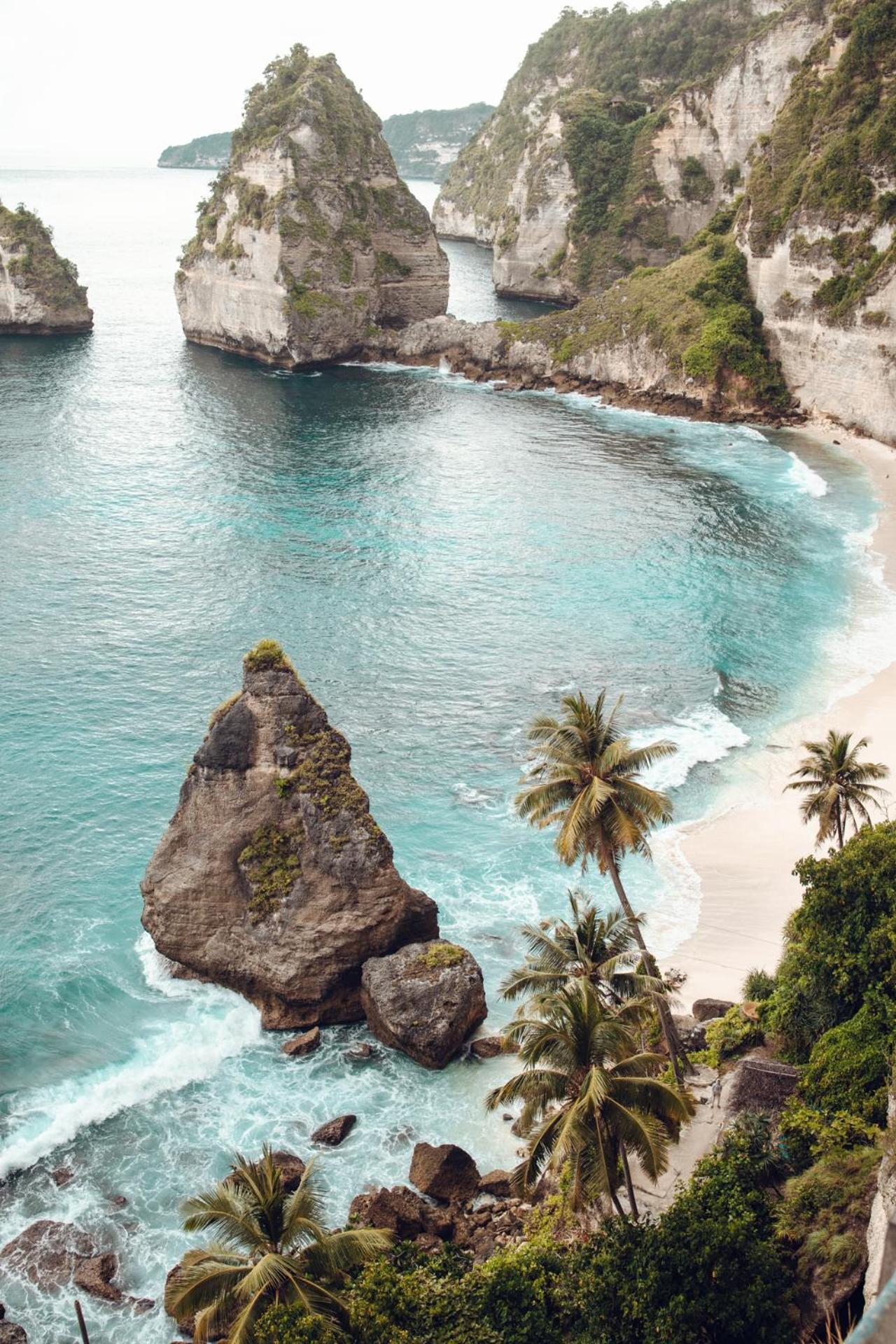 Tropical Glamping Nusa Penida Diamond Beach - Cliff Side Edge Pelilit Exterior photo